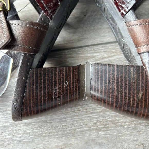 Hispanitas Snakeskin Patent Smooth Mixed Leather Strappy Sandal Made in Spain - Picture 8 of 14